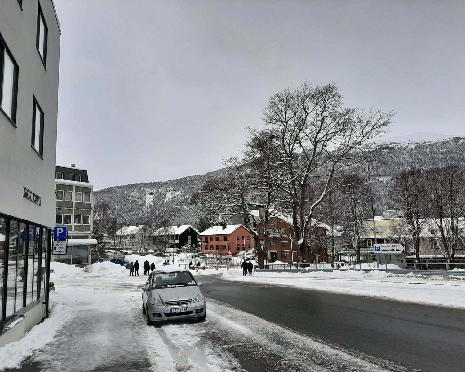 Andalsnes town centre