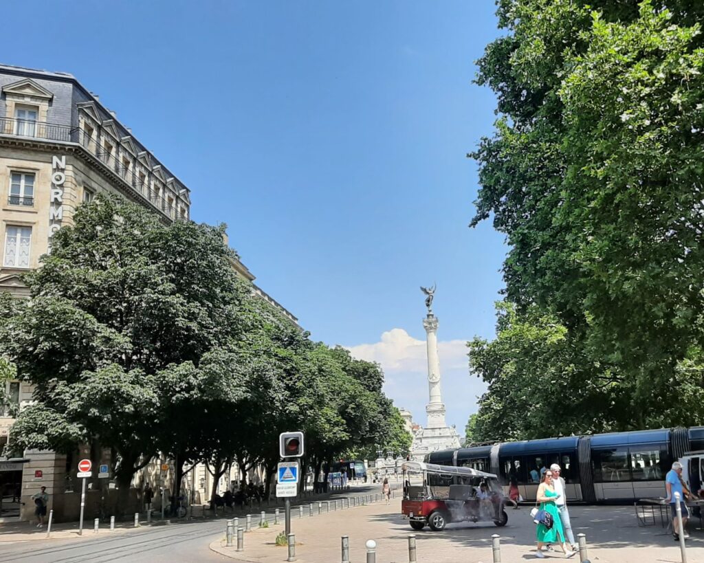 Street view in Bordeaux