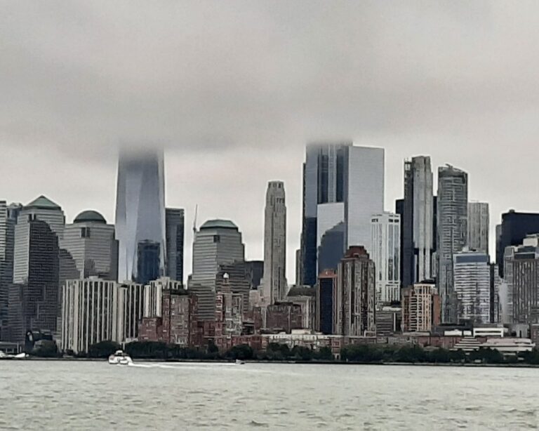 Clouds create a different City image