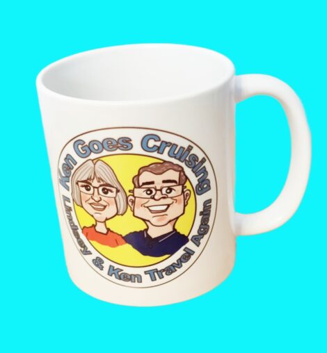 Ken Goes Cruising Mug
