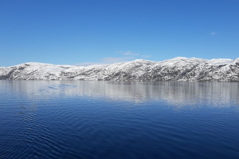 Reflections of the landscape at Alta