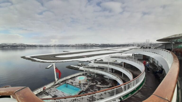 The Port and Airport are adjacent