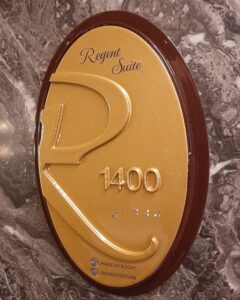 Entrance to the Regent Suite