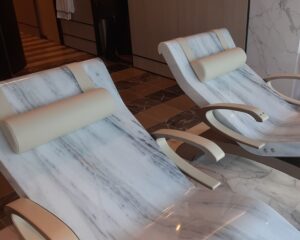 Thermal beds in your private spa area