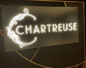 Entrance to Chartreuse Restaurant