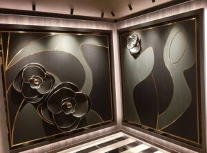 Corridor inspired by Chanel