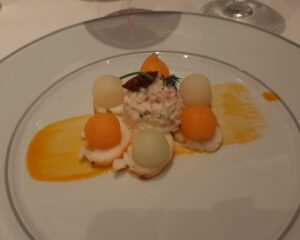 Lobster and Melon Starter