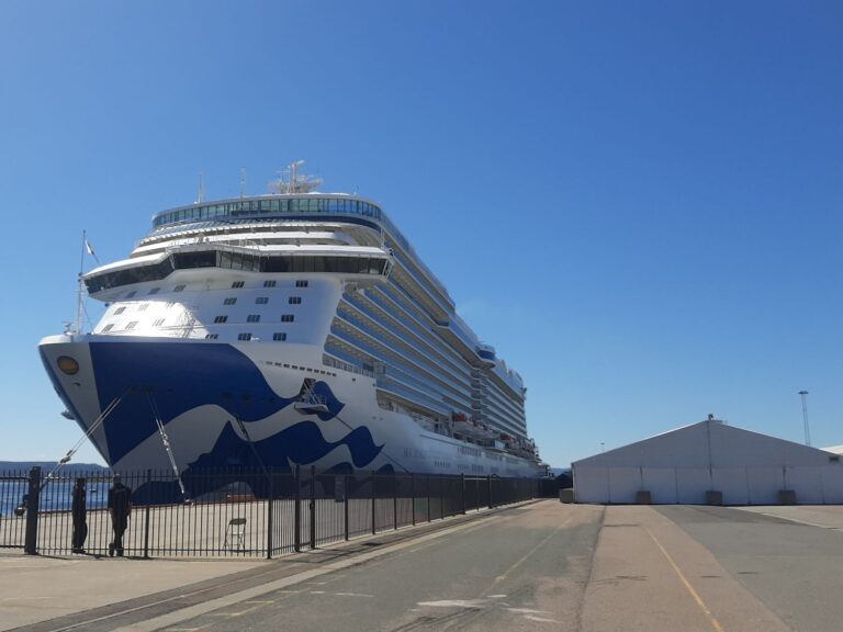 Sky Princess docked in Oslo