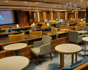 Vista Lounge on Majestic Princess has a different feel
