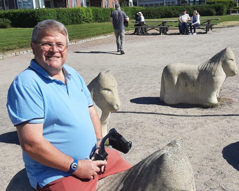 Ken enjoying Otterdalsparken
