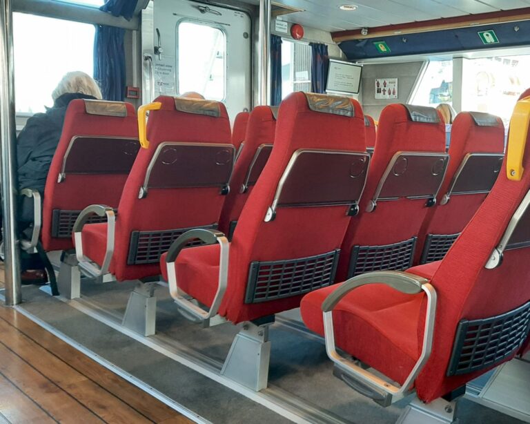 Inside of the Cruise Boat