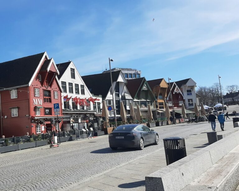 Part of Stavanger harbourside