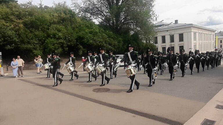 Changing of the Guard procession