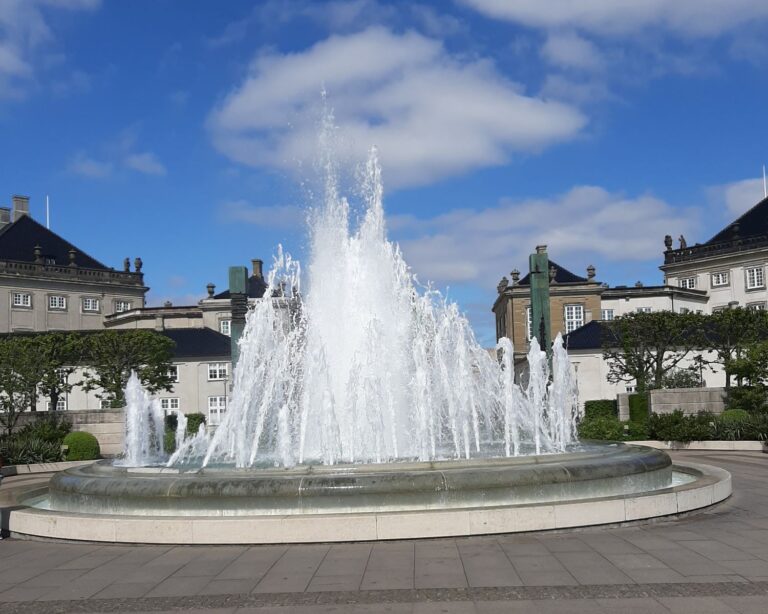 Fountain in Amalie Gardens