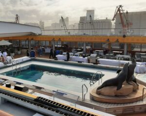 View of the Pool area
