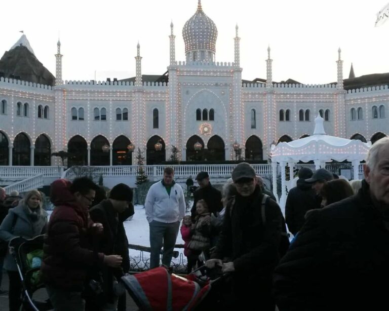 Tivoli Gardens in Winter