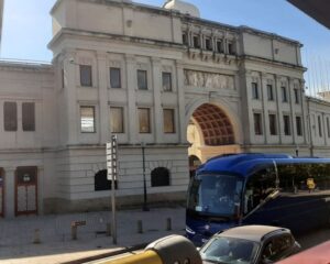 Old entrance to Olympic Stadium