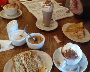 Coffee and Cake is a Must