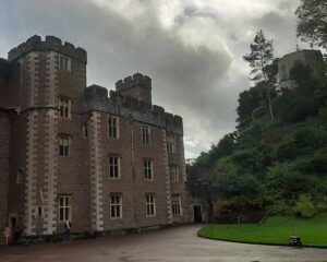 Part of the Castle Exterior