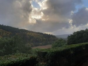 View Across Avill Valley towards Dunkery Beacon