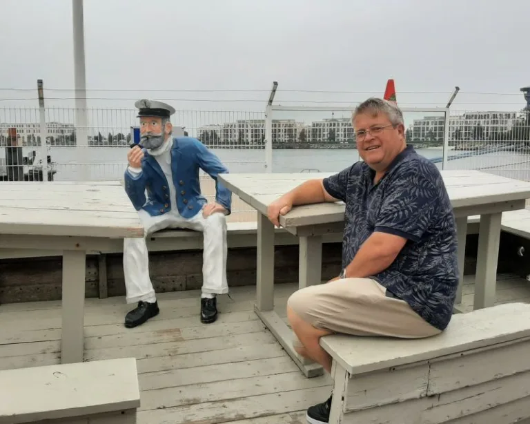 Here's the old sea dog!