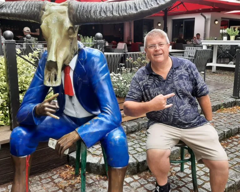 Ken finds a friend in Warnemunde