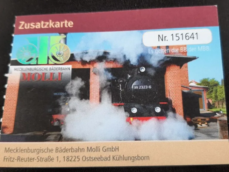Molli Train Ticket