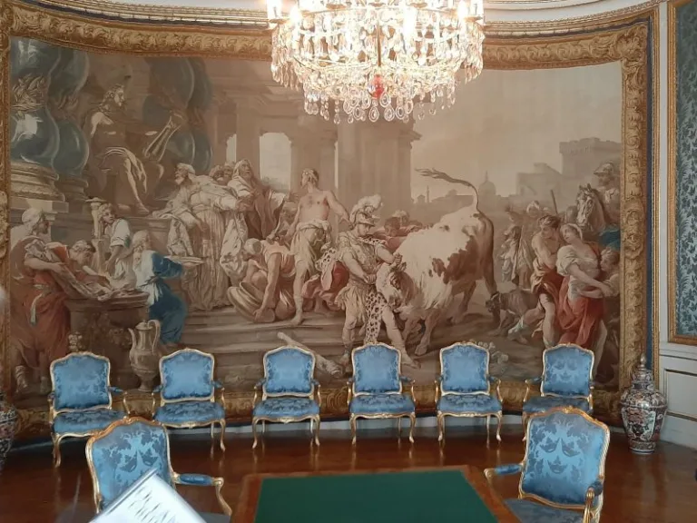 Wall Tapestry at Drottningholm Palace