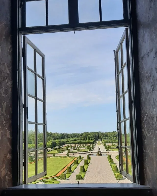 View of Drottingham Palace Gardens