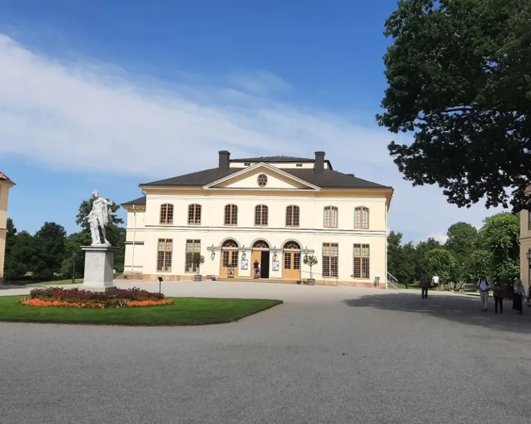 Exterior view of Drottningholm Palace Theatre