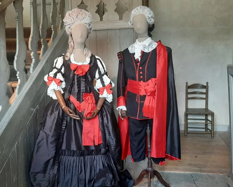 Example of the costume collection