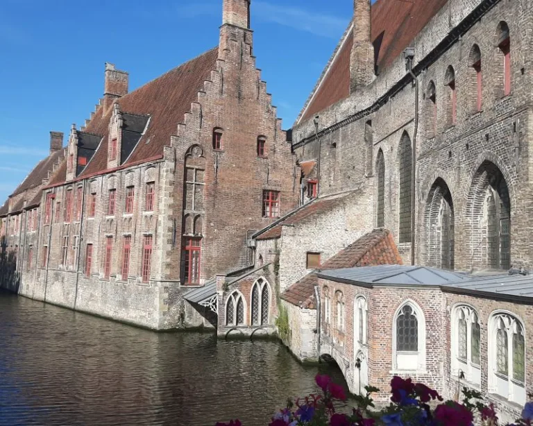 St John's Hospital from the Canal