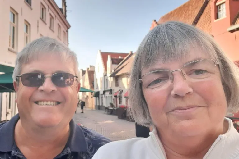 Strolling through Bruges streets