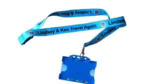 Lindsey & Ken cruise lanyard