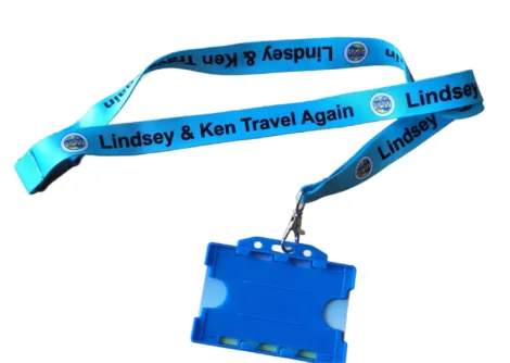 Lindsey & Ken cruise lanyard