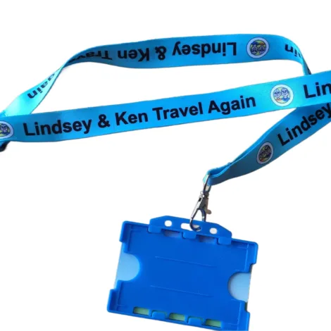 Lindsey & Ken cruise lanyard