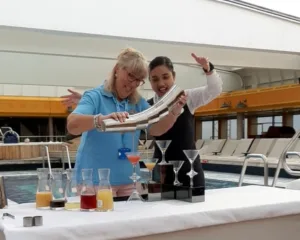 Vicky accepted the challenge