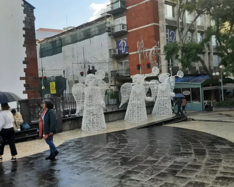 Decorations through the city