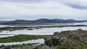 Lake at Thingvellir National Park