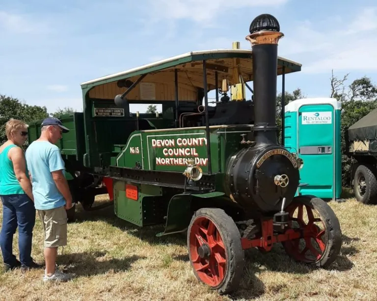 Traction Engine on Display