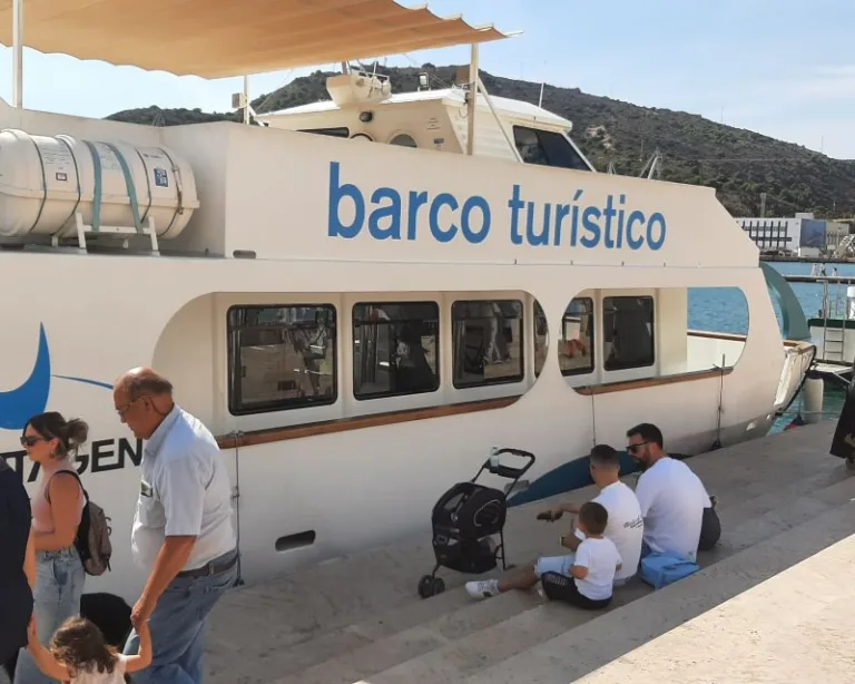Tourist boat, Cartagena
