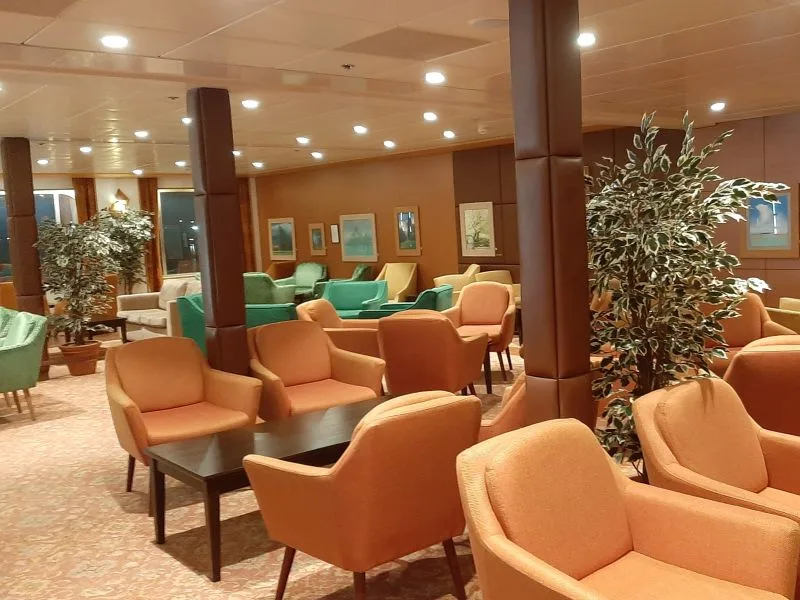 One of Balmoral's lounges