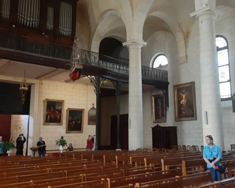 Inside St Martin's Church